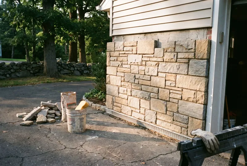 manufactured ledge stone (sample photo)
